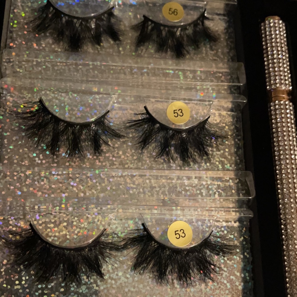 Mink eyelashes 22mm 25mm